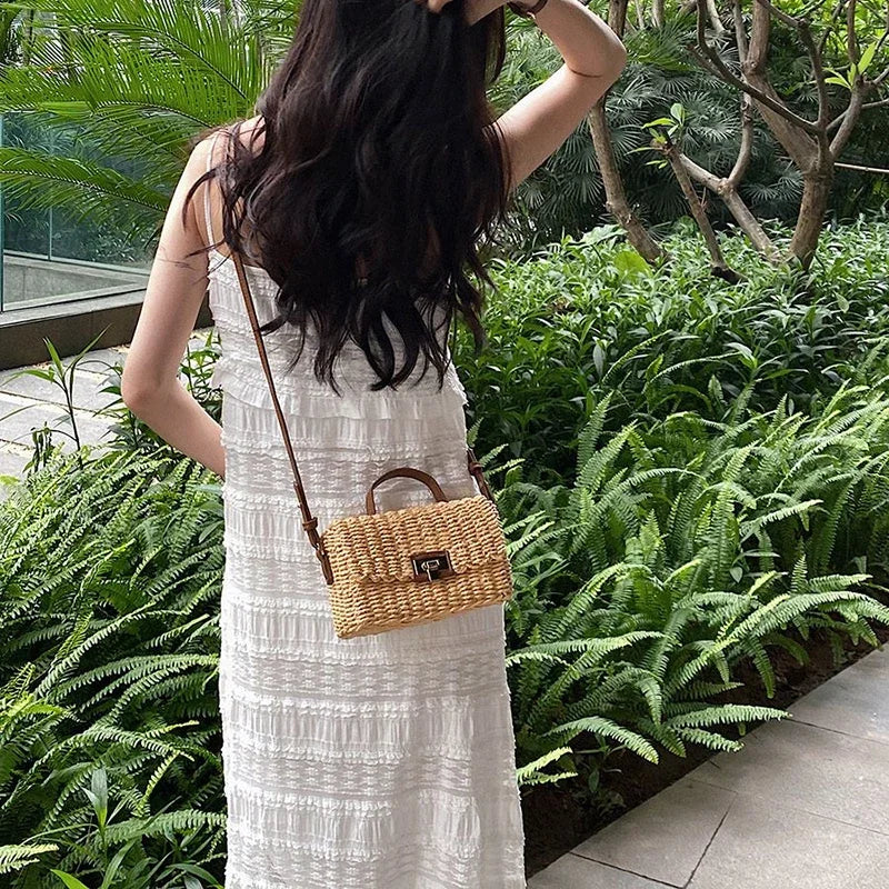 Aurora Woven Satchel